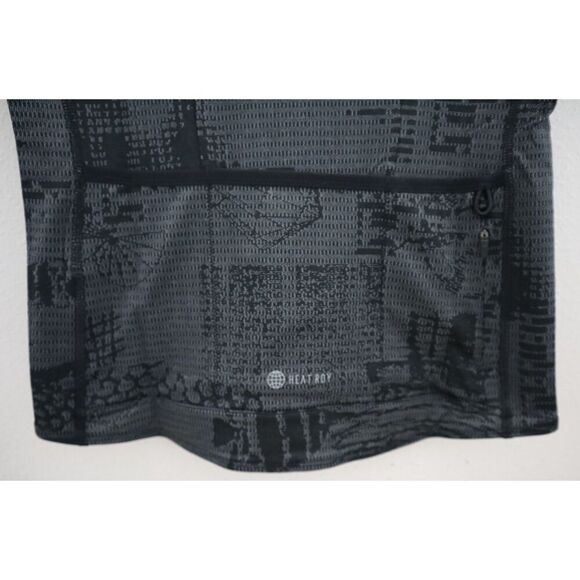 Adidas HF9020 Women Sz XL Black Parley Full Zip Short Sleeve Cycling Jersey - Picture 6 of 9